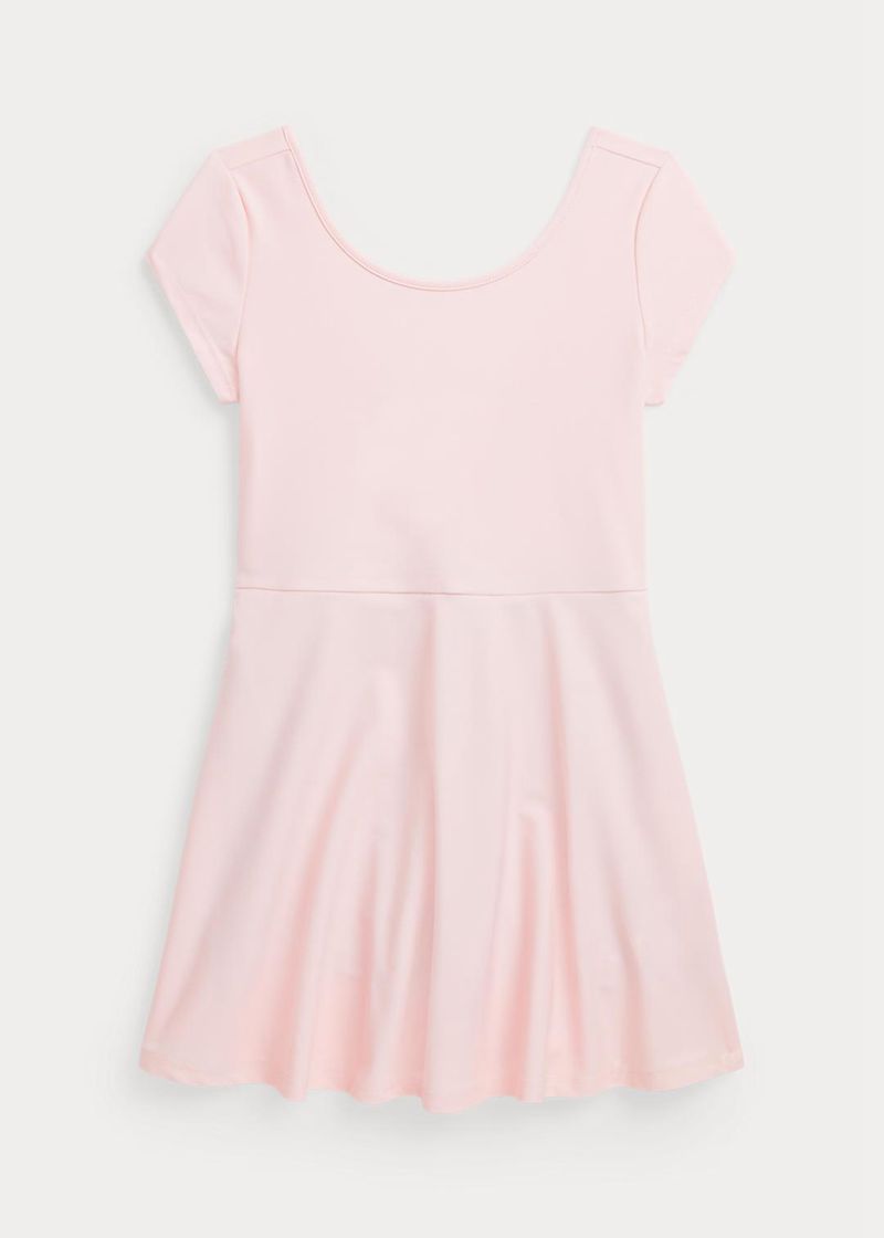 Vestidos Polo Ralph Lauren Niña 1.5-6.5 Años Performance Jersey Chile Rosas SBPOM-8325